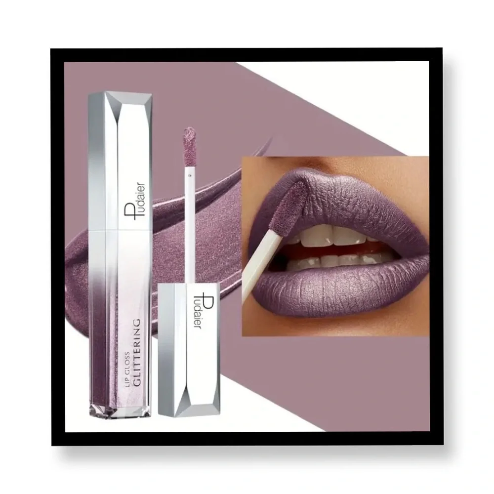 💄💄2/$8-Glittering Lip Gloss Set - Purple